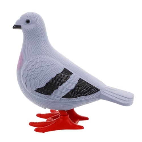 SKISUNO Wind up Taubenspielzeug aus Blech Nostalgisches Aufziehtier mit Lebensechtem Hüpfen Batteriefrei Kindgerecht Hand Auge koordination und Reaktionsfähigkeit Kleines Vogelspielzeug SKISUNO Wind up Taubenspielzeug aus Blech Nostalgisches Aufziehtier mit Lebensechtem Hüpfen Batteriefrei Kindgerecht Hand Auge koordination und Reaktionsfähigkeit Kleines Vogelspielzeug von SKISUNO