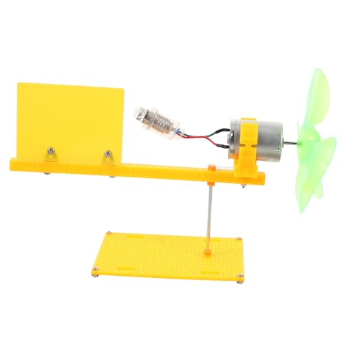 SKISUNO Windgenerator Modell DIY Wissenschaft Experiment Bausatz Kleiner Dc Motor Windgetriebener Generator für Schüler Physik Lernspielzeug Kreativität und Denkfähigkeit SKISUNO Windgenerator Modell DIY Wissenschaft Experiment Bausatz Kleiner Dc Motor Windgetriebener Generator für Schüler Physik Lernspielzeug Kreativität und Denkfähigkeit von SKISUNO