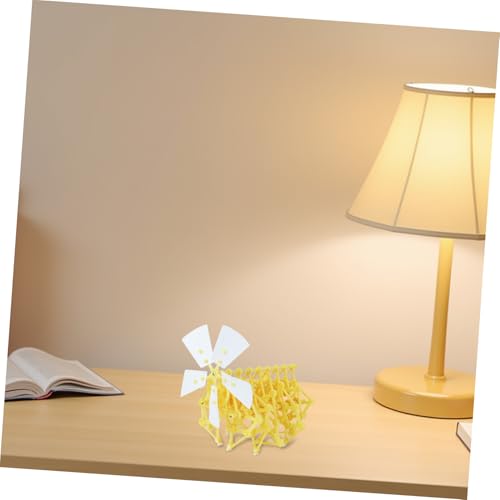 SKISUNO Windkraftspielzeug Bausatz Mechanisches Tier Puzzle Lernspielzeug Ab Jahren Sicheres Stabiles Kunststoff Material Pädagogisches DIY Montageset für Eltern Junge Mädchen Spielspaß SKISUNO Windkraftspielzeug Bausatz Mechanisches Tier Puzzle Lernspielzeug Ab Jahren Sicheres Stabiles Kunststoff Material Pädagogisches DIY Montageset für Eltern Junge Mädchen Spielspaß von SKISUNO