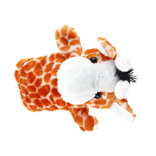 SKISUNO üsch Handpuppe Giraffe Für Interaktive Geschichtenerzähler Marionette Aus Weichem Material Ideal Für Rollenspiele Und Kreative Spielstunden Perfekt Für Kleine von SKISUNO