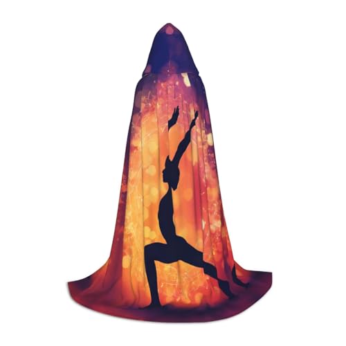 SKKNT Kapuzenumhang mit Gymnastik-Spieldruck, Unisex, verschiedene Zauberer-Robe, Halloween, Cosplay und Karneval, Gothic SKKNT Kapuzenumhang mit Gymnastik-Spieldruck, Unisex, verschiedene Zauberer-Robe, Halloween, Cosplay und Karneval, Gothic von SKKNT
