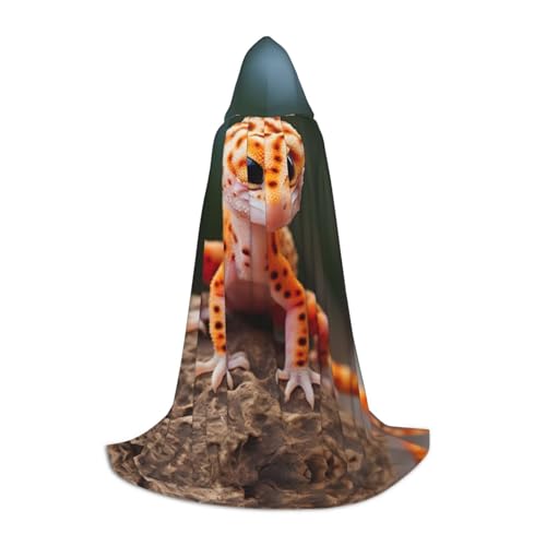 SKKNT Kapuzenumhang mit Leoparden-Motiv, Unisex, verschiedene Zauberer-Robe, Halloween, Cosplay und Karneval, Gothic SKKNT Kapuzenumhang mit Leoparden-Motiv, Unisex, verschiedene Zauberer-Robe, Halloween, Cosplay und Karneval, Gothic von SKKNT