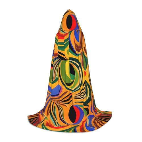 SKKNT Kapuzenumhang mit afrikanischem Ethno-Muster, Unisex, verschiedene Zauberer-Robe, Halloween, Cosplay und Karneval, Gothic SKKNT Kapuzenumhang mit afrikanischem Ethno-Muster, Unisex, verschiedene Zauberer-Robe, Halloween, Cosplay und Karneval, Gothic von SKKNT