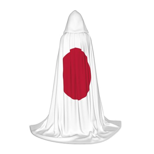 SKKNT Kapuzenumhang mit japanischer Flagge, Unisex, verschiedene Zauberer-Robe, Halloween, Cosplay und Karneval, Gothic SKKNT Kapuzenumhang mit japanischer Flagge, Unisex, verschiedene Zauberer-Robe, Halloween, Cosplay und Karneval, Gothic von SKKNT