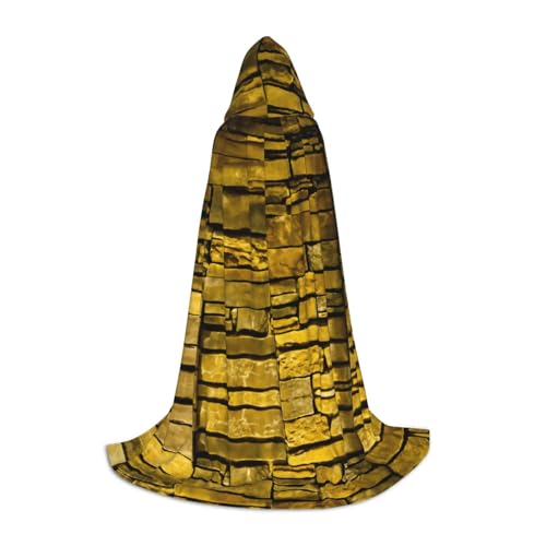 SKKNT Rustikaler Umhang mit Kapuze und Ziegelsteinen, Unisex, verschiedene Zauberer-Robe, Halloween, Cosplay und Karneval, Gothic SKKNT Rustikaler Umhang mit Kapuze und Ziegelsteinen, Unisex, verschiedene Zauberer-Robe, Halloween, Cosplay und Karneval, Gothic von SKKNT