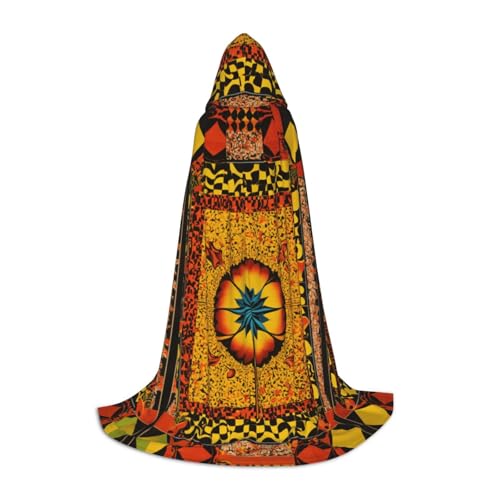SKKNT Umhang mit Kapuze und Indianer-Muster, Unisex, verschiedene Zauberer-Robe, Halloween, Cosplay und Karneval, Gothic SKKNT Umhang mit Kapuze und Indianer-Muster, Unisex, verschiedene Zauberer-Robe, Halloween, Cosplay und Karneval, Gothic von SKKNT