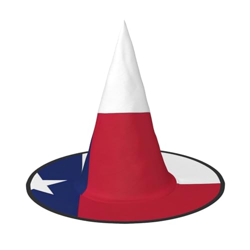 Texas-Staatsflagge, Druck, Halloween-Hexenhut, Erwachsene, Halloweenhut, Kostüme, Hexenhüte, Halloween-Dekoration, Party von SKKNT