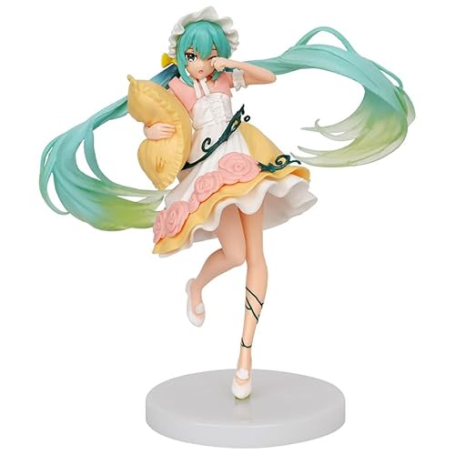 Hatsune Miku Figur, Schönheit, Endromie, Stil, Figur, Cake Topper, Figur, PVC, Spielzeug, Puppe, Schreibtischdekoration, 20 cm von SKLTN