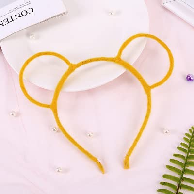Wig for Mickey Cat Ears Cute Headband Minnie Plush Hair Accessories Multicolor Styling Tool Headwear For Adult Child Party Selfie Mickey Ears 2 von SKYXD