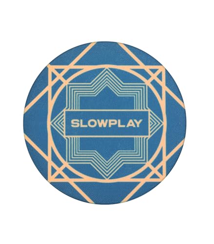 SLOWPLAY Nash Keramik Pokerchips in Loser Schüttung, 10 Gramm Pokerchip aus Keramik in Casino Qualität für Texas Hold'em, 39 mm, Professionelle Chips, 50 Stück (Grün) von SLOWPLAY