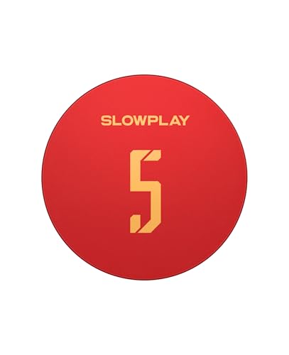 SLOWPLAY Godel Keramik-Pokerchips in größeren Mengen, 10 g-Keramik-Pokerchip in Casino-Qualität für Texas Hold'em, 50er-Packung 39 mm Profi-Chips mit Nennwert 5 SLOWPLAY Godel Keramik-Pokerchips in größeren Mengen, 10 g-Keramik-Pokerchip in Casino-Qualität für Texas Hold'em, 50er-Packung 39 mm Profi-Chips mit Nennwert 5 von SLOWPLAY