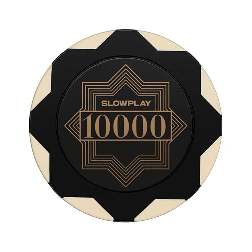 SLOWPLAY Nash Pokerchips aus Ton, 50 Clay Poker Chips Metallkern 14g| für Poker Texas Hold`em | Jetons Casino mit Erstklassiger Verarbeitung und elegantem Design (Wert 10000) von SLOWPLAY