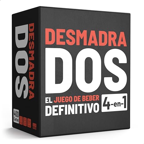 SLSK Games Desmadrados - EL divertido juego de beber - Juego de beber Con 100 cartas - Juego de beber - Juego de cartas - Juego de Fiesta para adultos - a partir de 18 años von SLSK Games