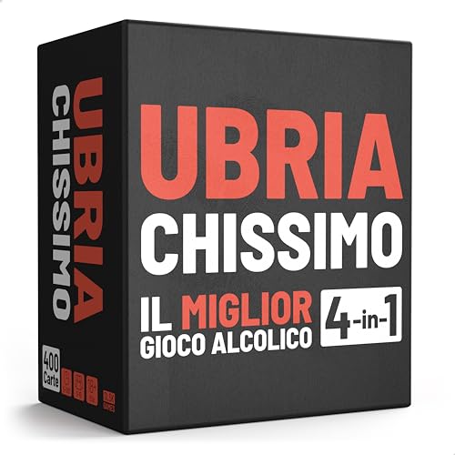 SLSK Games Ubriachissimo - Il gioco alcolico definitivo - Gioco di alcolici Con 500 Carte - gioco di alcolici - gioco di Carte - giochi di partito per adulti - 18+ von SLSK Games