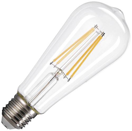 SLV 1005268 LED EEK F (A - G) E27 Glühlampenform Warmweiß (Ø x L) 58mm x 142mm 1St. von SLV