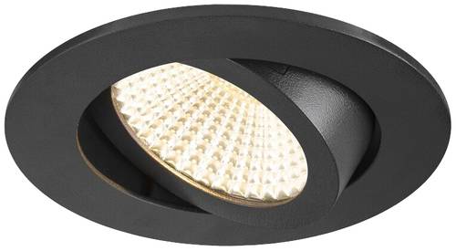 SLV 1007392 NEW TRIA 68 LED-Einbauleuchte LED 8.3W Schwarz von SLV