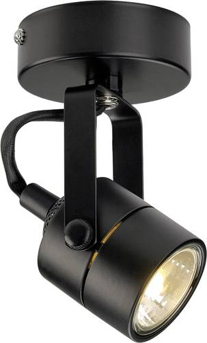 SLV Spot 79 132020 Deckenstrahler Halogen GU10 50W Schwarz von SLV