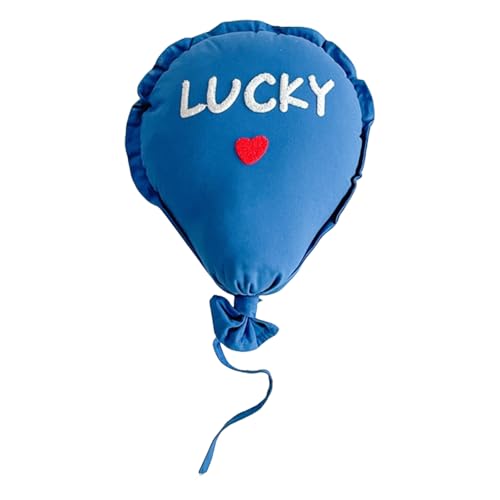 SLXLYH Ballon-Cartoon-Kissen, Polyester, Überwurfkissen für Bett, Couch, Schreibtisch, Dekoration, mehrere Farben von SLXLYH