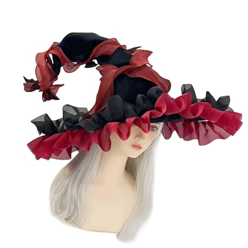 SLXLYH Hexenhut Dehnbare Elastische Stirnbänder Weicher Polyester Stoff Für Familien Halloween Outfits Cosplay Und Kostüme Zubehör Tragbare Faltbare Hexenkostümhut SLXLYH Hexenhut Dehnbare Elastische Stirnbänder Weicher Polyester Stoff Für Familien Halloween Outfits Cosplay Und Kostüme Zubehör Tragbare Faltbare Hexenkostümhut von SLXLYH