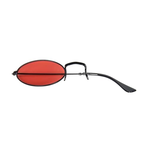 SLXLYH Monokularbrille mit Kette Teufelshörner Haarspangen Monokel Alastor Kostüm Zubehör für Halloween Cosplay von SLXLYH