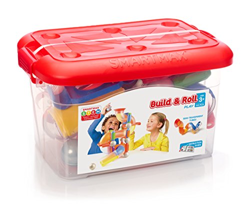 SMARTMAX - Build & Roll, Construction Set with Magnets and Tubes, 44 pieces, 3+ Years SMARTMAX - Build & Roll, Construction Set with Magnets and Tubes, 44 pieces, 3+ Years von SMARTMAX