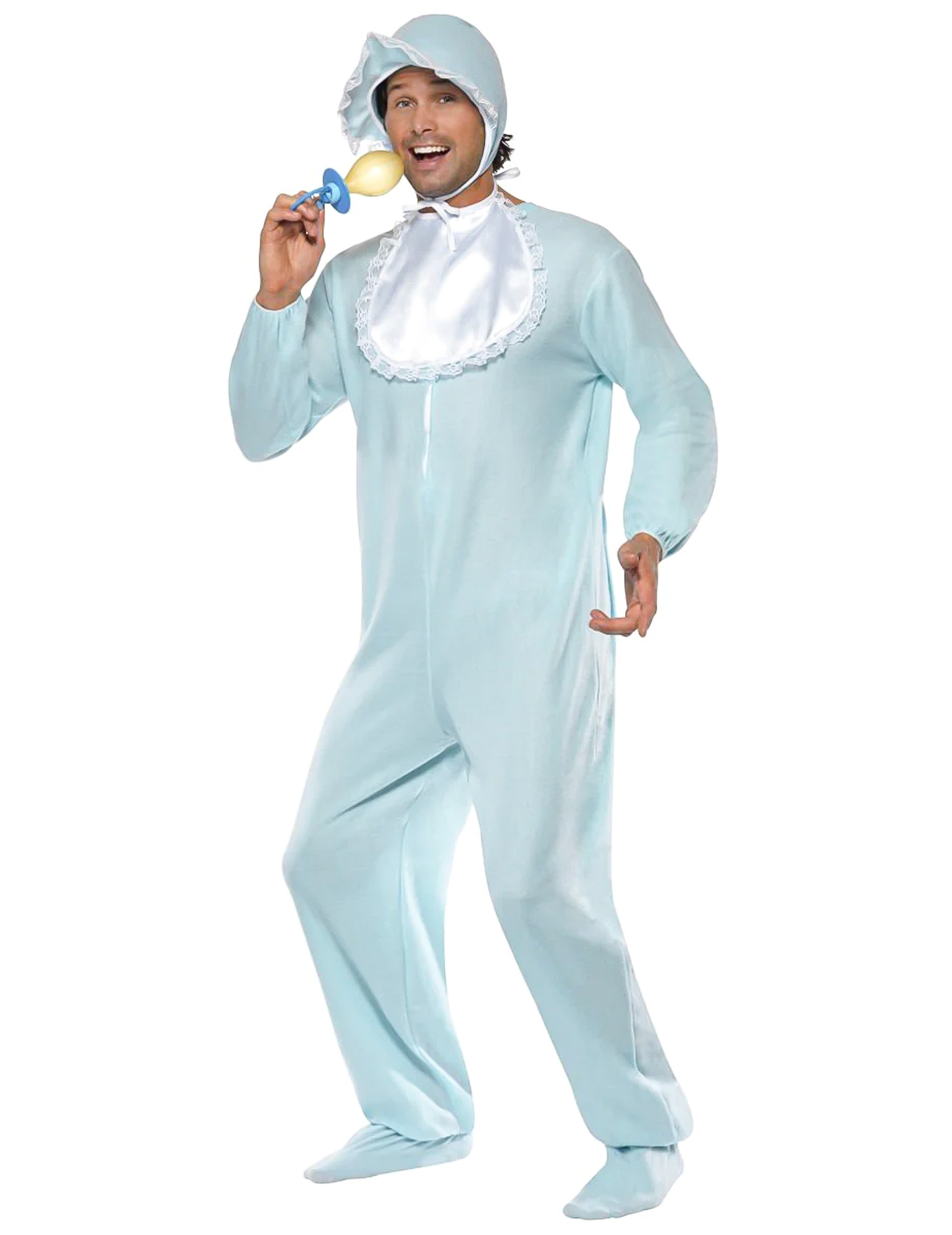 Baby Strampler Herrenkostüm blau Baby Strampler Herrenkostüm blau von SMIFFY'S