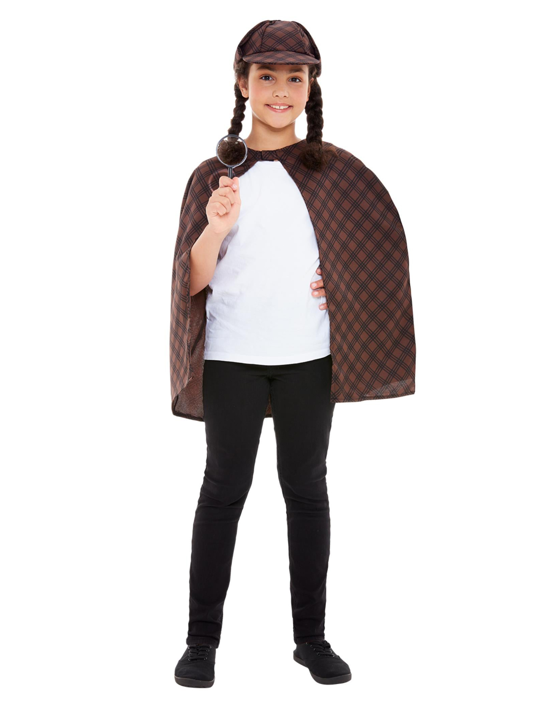 Detektiv-Kostüm für Kinder mit Lupe Faschingskostüm braun Detektiv-Kostüm für Kinder mit Lupe Faschingskostüm braun von SMIFFY'S