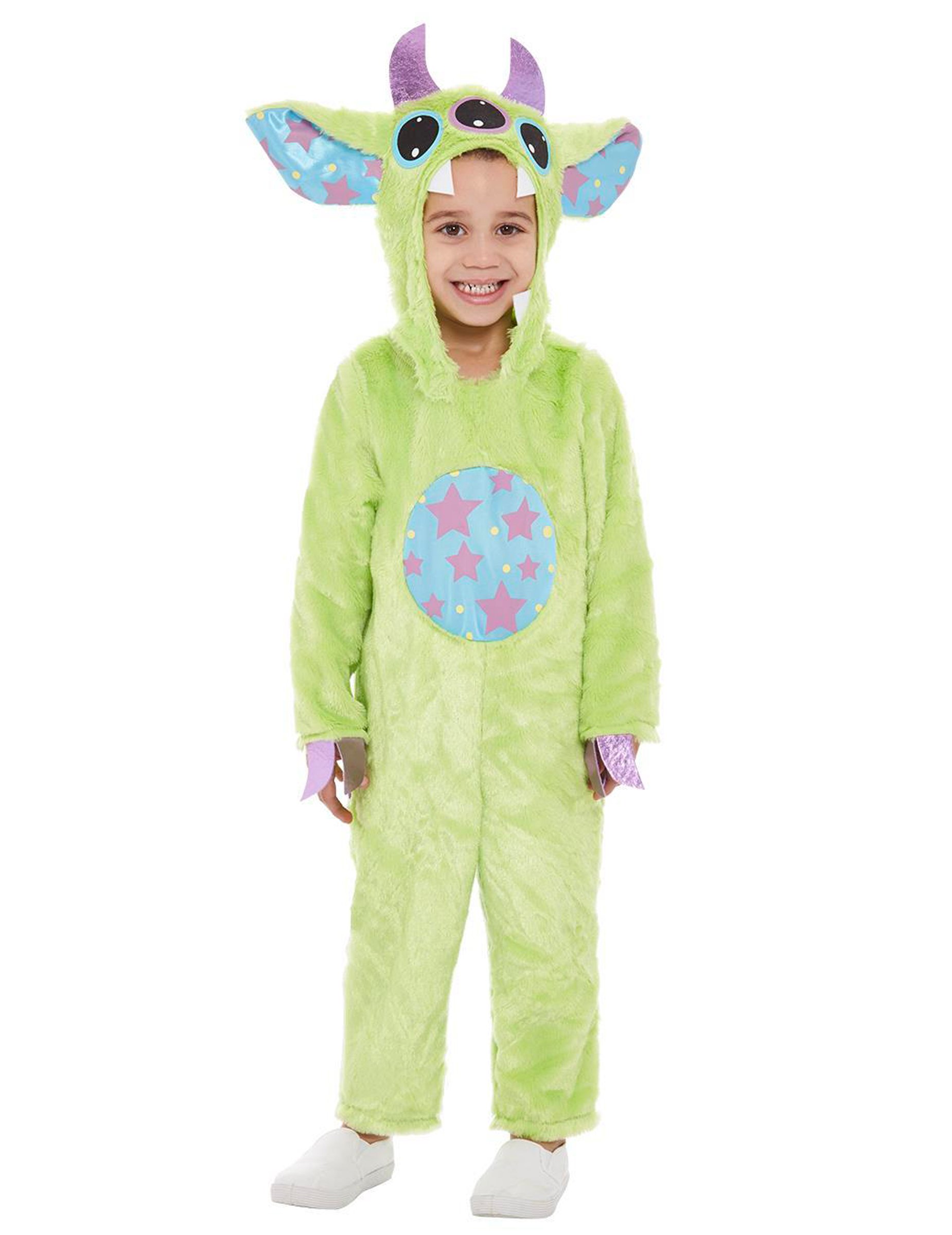 Fröhliches Monster-Babykostüm bunt Fröhliches Monster-Babykostüm bunt von SMIFFY'S