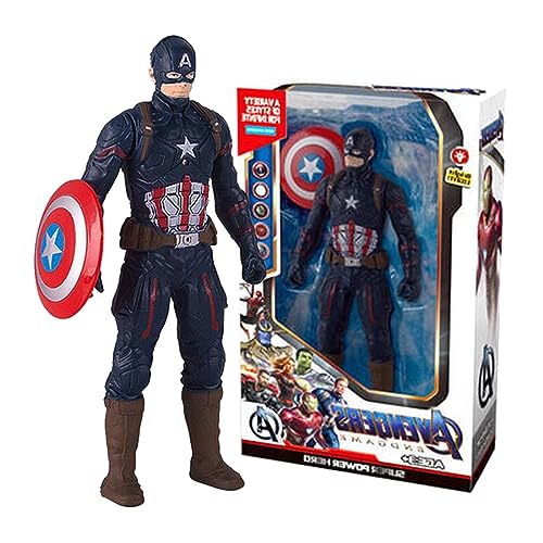 Collectible Figuren Captain America Figuren Modell Tortendeko Kapitaen Amerika Geburtstag Deko Kuchen Figuren Captain America Mini Figuren Geburtstags Party Captain America Tortenfiguren Geburtstag von SMLHPARTY