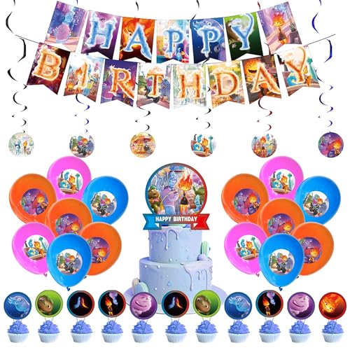Geburtstag Deko Deko Geburtstag Luftballons Deko Geburtstag Luftballons Torten Geburtstag Spiral Dekorationen von SMLHPARTY