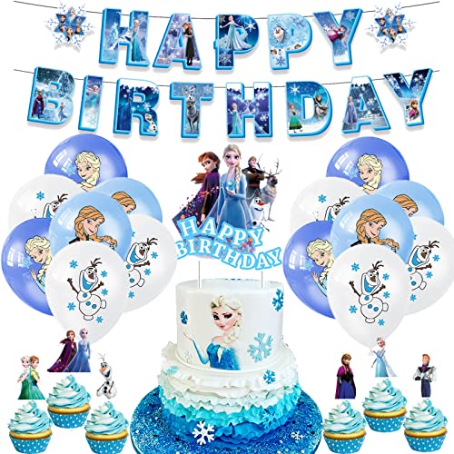 Frozen Geburtstag Deko Eiskönigin Kindergeburtstag Deko Frozen Deko Geburtstag Eiskönigin Luftballons Deko Frozen Geburtstag Luftballons Frozen Tortendeko Geburtstag Eiskönigin Geburtstag Girlande von SMLHPARTY