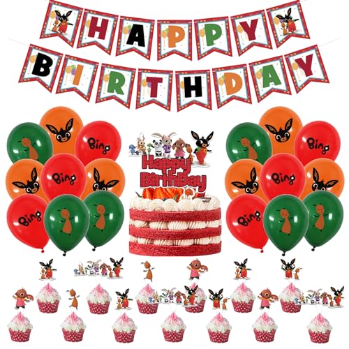 Geburtstag Party Deko Bing Hase Luftballons Deko Geburtstag Bing Bunny Kuchentopper Geburtstag Bing Hase Geburtstag Girlande Bing Bunny Geburtstagsdeko Bing Bunny Geburtstag Luftballons von SMLHPARTY