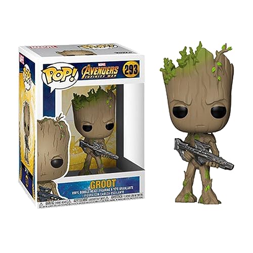 Deko Figuren Für Auto Guardians of the Galaxy Collectible Figuren Groot Action Figur Modell Groot Minifiguren Guardians of the Galaxy Geburtstag Deko Kuchen Figuren Groot Kuchen Figur von SMLHPARTY