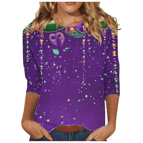 Mardi Gras Kostüm Verkaufsausverkauf, Karnevalskostüm für Damen, Karnevalskostüm, Hundekostüm, Damen, Mardi Gras, Tops, Karneval, Kleidung, lila, #45 von SMUXP