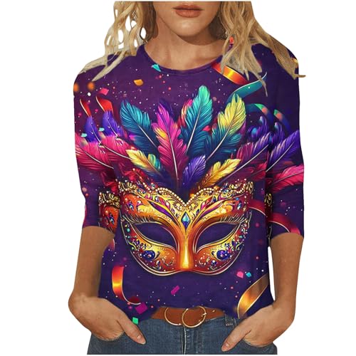 SMUXP Karnevalskostüm Cyber of Monday Deals für Damen 2025 Happy New Year Plus Size Mardi Gras Outfit für Frauen Damen Mardi Gras Outfit Mädchen Karneval Outfit von SMUXP