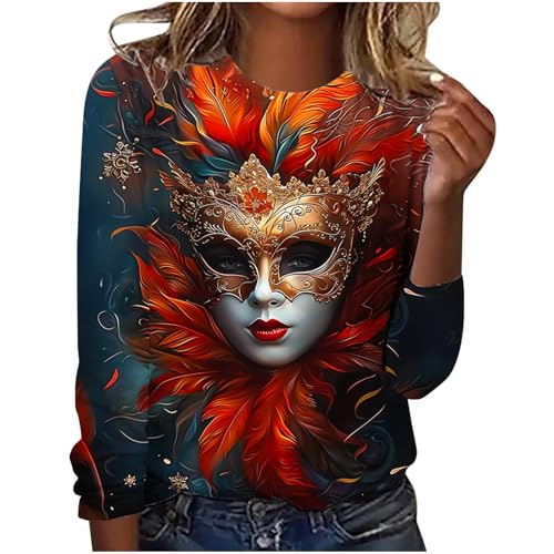 SMUXP Karnevalskostüm Cyber of Monday Deals für Damen 2025 Happy New Year Plus Size Mardi Gras Outfit für Frauen Damen Mardi Gras Outfit Mädchen Karneval Outfit von SMUXP