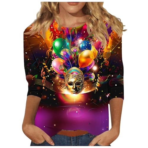 SMUXP Karnevalskostüm Cyber of Monday Deals für Damen 2025 Happy New Year Plus Size Mardi Gras Outfit für Frauen Damen Mardi Gras Outfit Mädchen Karneval Outfit von SMUXP