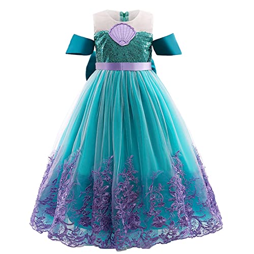 SMUXP Prinzessinnenkleid für Kleinkinder, Mädchen, Cosplay-Kostüme für Kinder, Baby-Verkleidung, Hochzeitskleidung, 2025 Happy New Year von SMUXP