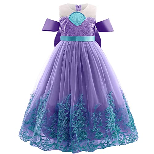 SMUXP Prinzessinnenkleid für Kleinkinder, Mädchen, Cosplay-Kostüme für Kinder, Baby-Verkleidung, Hochzeitskleidung, 2025 Happy New Year von SMUXP