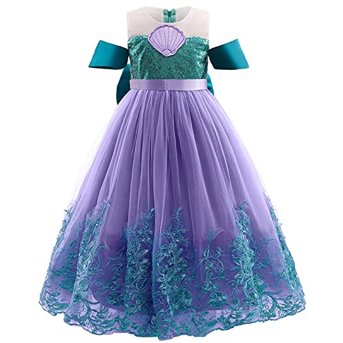 SMUXP Prinzessinnenkleid für Kleinkinder, Mädchen, Cosplay-Kostüme für Kinder, Baby-Verkleidung, Hochzeitskleidung, 2025 Happy New Year von SMUXP