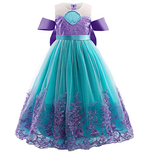 SMUXP Prinzessinnenkleid für Kleinkinder, Mädchen, Cosplay-Kostüme für Kinder, Baby-Verkleidung, Hochzeitskleidung, 2025 Happy New Year von SMUXP