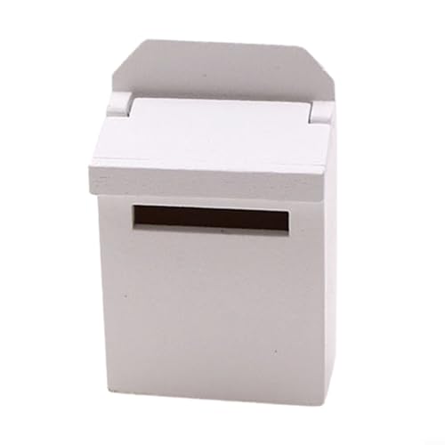 Bringen Sie Authentizität in Ihr Puppenhaus mit diesem Mini-Briefkasten-Zubehör (weiß) von SMZhomeone