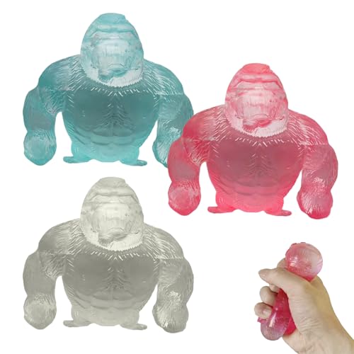 3Pcs Gummi AFFE Stretch Gorilla Sugar Anti Stress AFFE Squishy Monkey Toy Gummi AFFE Stretch Gorilla Anti Stress AFFE Squishy Monkey Toy Gummi AFFE Stretch Gorilla Anti Stress AFFE Stressabbau von SNONESIY