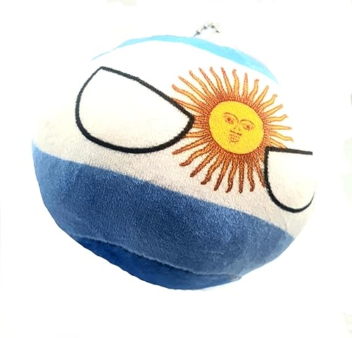 10 cm Countryballs Country Ball Cute Argentinien Argentinien Flagge Südamerika Kuschelball Meme Ball Spielzeug Geschenk von SNS Components