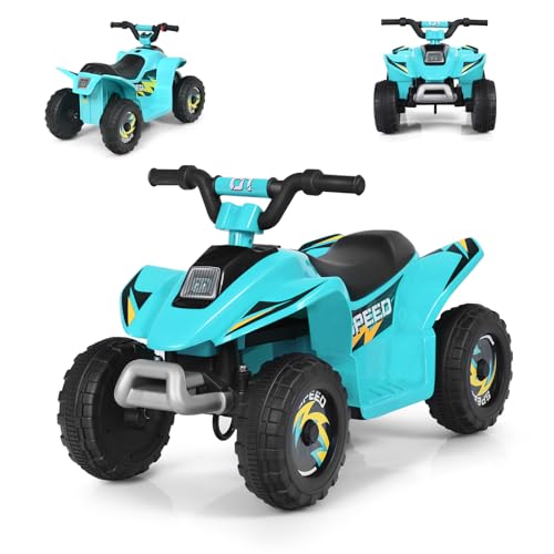 SOARS 6V Elektro Quad für Kinder, 2,8-4,6 km/h, Quad mit Vorwärts-, Rückwärtsfunktion, Elektrofahrzeug, Kinderfahrzeug für Kinder ab 3 Jahren, 73 x 40 x 44,5 cm SOARS 6V Elektro Quad für Kinder, 2,8-4,6 km/h, Quad mit Vorwärts-, Rückwärtsfunktion, Elektrofahrzeug, Kinderfahrzeug für Kinder ab 3 Jahren, 73 x 40 x 44,5 cm von SOARS