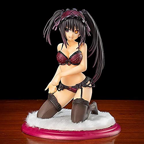 Anime Figuren Date A LIVE Tokisaki Kurumi Kniend Anime Spiel Charakter Modell Statischer Charakter Anime Modell Sammlerstücke Anime Geschenke Spielzeug Modell Kits von SOBAGQ GF