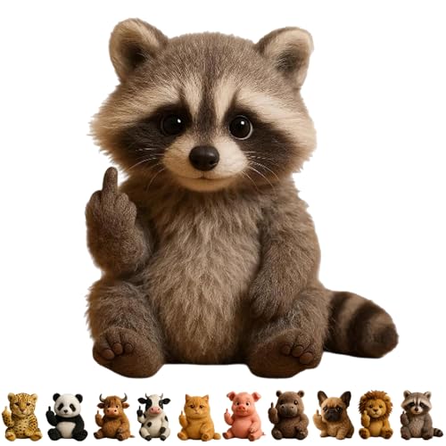 SOCLING Middle Finger Plush Animals,lustiger Mittelfinger-plüschhund,niedlicher Lustiger Mittelfinger-plüschhun,Cute Middle Finger Plush Highland Cow,Stress Relief Decor Gift,for Home Office Desk-D SOCLING Middle Finger Plush Animals,lustiger Mittelfinger-plüschhund,niedlicher Lustiger Mittelfinger-plüschhun,Cute Middle Finger Plush Highland Cow,Stress Relief Decor Gift,for Home Office Desk-D von SOCLING