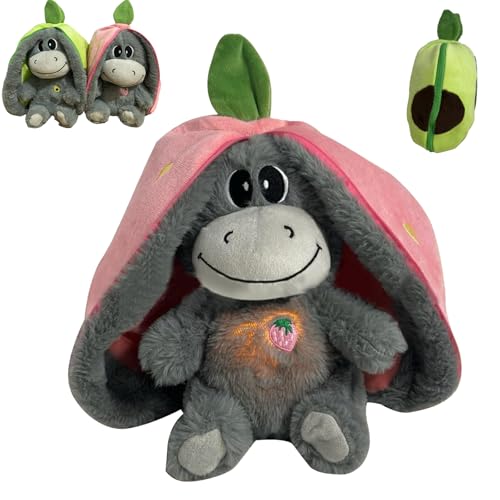 donkberry Esel,Schlafender Plüsch Esel,atmendes Stofftier Esel,Kuscheltier Atmet,Weiches Süßes Kuscheltier Versteckspiel Esel Spielzeug,Stressabbau Stofftier Für Schlafende Kinder-B donkberry Esel,Schlafender Plüsch Esel,atmendes Stofftier Esel,Kuscheltier Atmet,Weiches Süßes Kuscheltier Versteckspiel Esel Spielzeug,Stressabbau Stofftier Für Schlafende Kinder-B von SOCLING