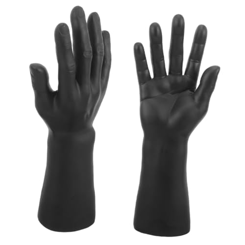 SOESFOUFU Schmuckhalter Schmuckhandhalter 2 Stück Handringhalter Für Männer Mannequin Fingerring Display Zur Schmuckpräsentation Ideal Für Ringe Schmuckaufbewahrung Und Präsentation von SOESFOUFU