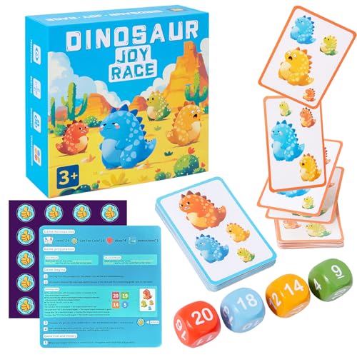 Matching-Spiel, Dinosaurier Matching Kartenspiel für Kinde, Lehrreiche Matching Karten, Montessori Spielzeug Hand-Auge-Koordination, Finde die Antwort Spielzeug, Bildungsspiel Kinderspielzeug Geschenk Matching-Spiel, Dinosaurier Matching Kartenspiel für Kinde, Lehrreiche Matching Karten, Montessori Spielzeug Hand-Auge-Koordination, Finde die Antwort Spielzeug, Bildungsspiel Kinderspielzeug Geschenk von SOETDERT